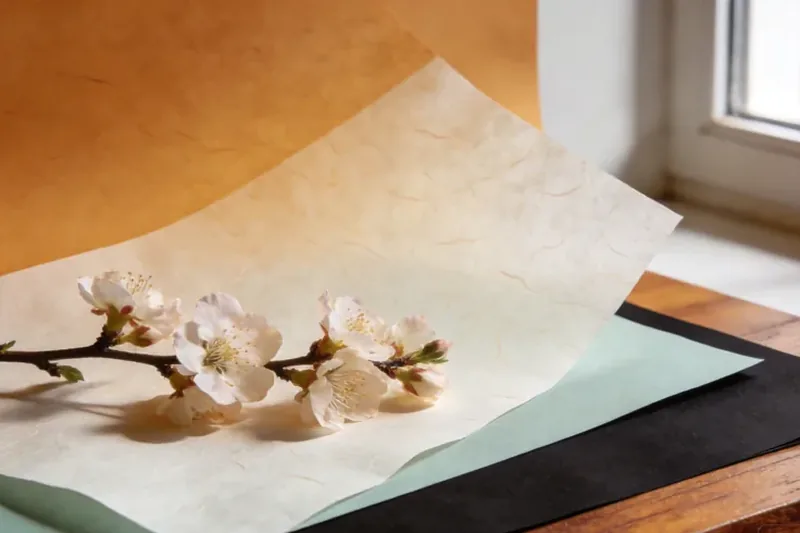 Raw Banksia Rose (Rosa banksiae) material, editorial still life