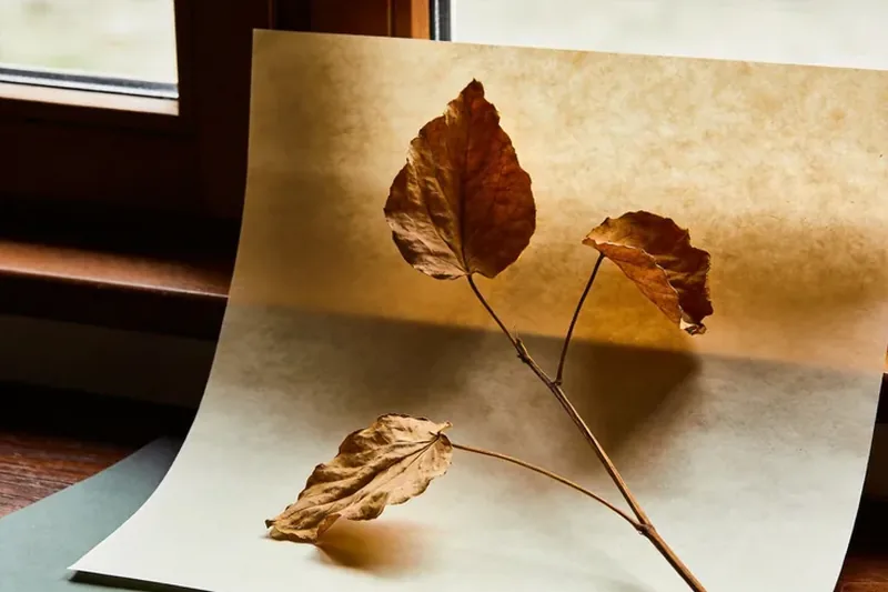 Raw Eupatorium (Eupatorium fortunei) botanical material, editorial still life