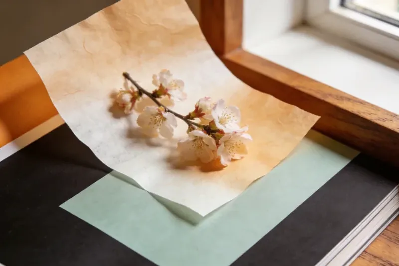 Raw Lily of the Valley (Convallaria majalis) material, editorial still life